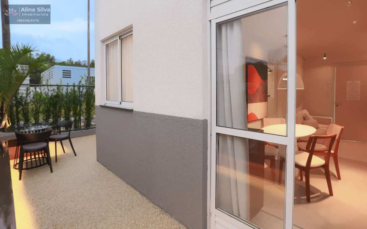 Apartamentos na planta com opção de 2 quartos garden c/ vaga, Taquara - RJ