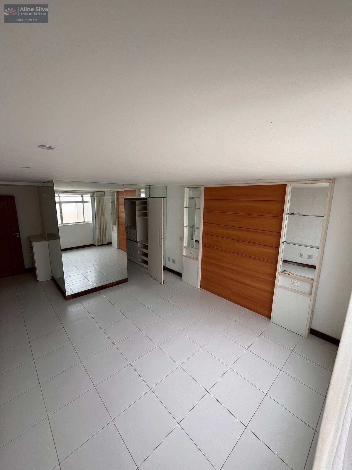 Belíssimo apartamento 3 suítes, lavabo e mais dependência completa no Recreio duas quadras da praia - Aline Imobiliarista RJ