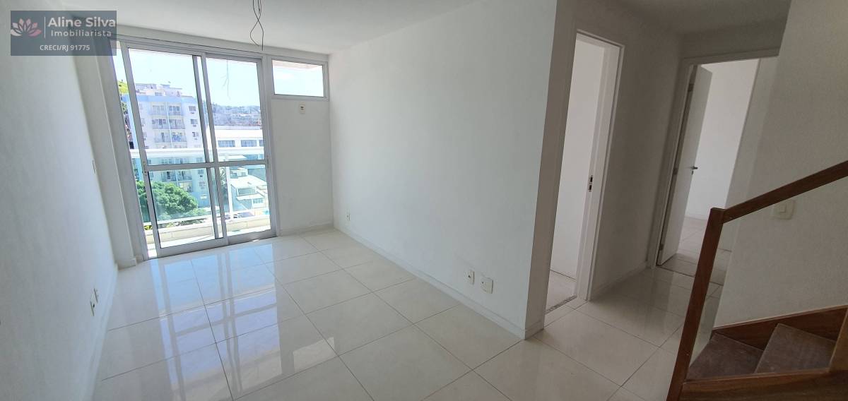 Cobertura para alugar em Rio de Janeiro, Praça Seca, com 3 quartos, 126m² - Aline Imobiliarista RJ