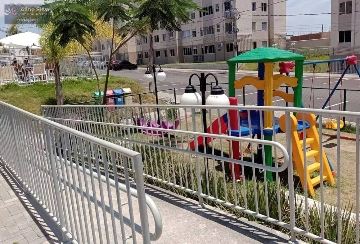 Ótimo apartamento Garden com 49 m², 2 quartos, em Campo Grande, RJ. - Aline Imobiliarista RJ