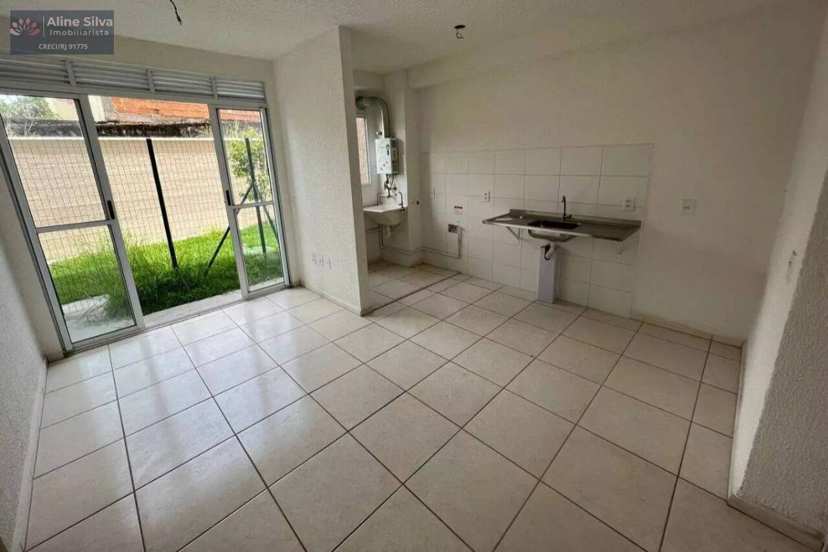 Ótimo apartamento Garden com 49 m², 2 quartos, em Campo Grande, RJ. - Aline Imobiliarista RJ